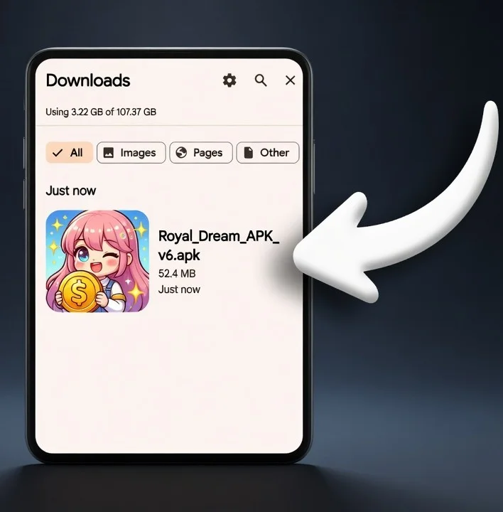 4_step_royal-dream-apk-